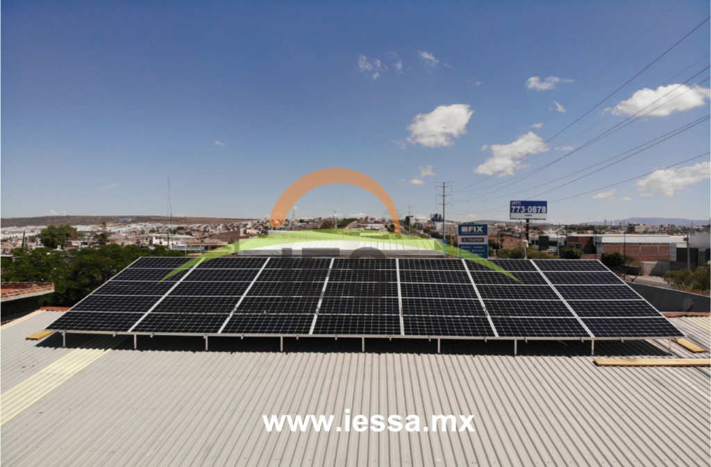 Sistema fotovoltaico. Energía solar