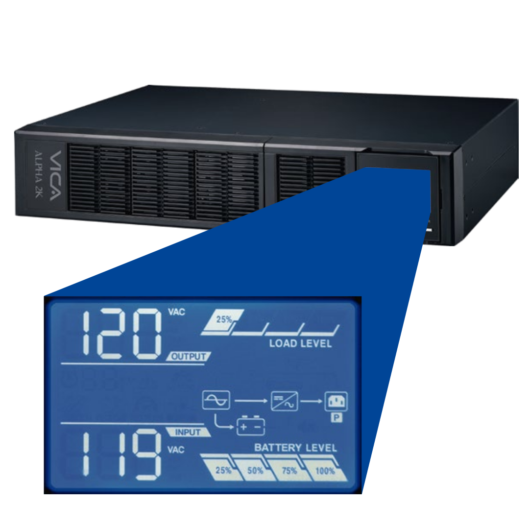 ups línea alpha vica. Un equipo excelente para respaldar tus equipos eléctricos y sistemas que requieren un suministro de energía ininterrumpido.