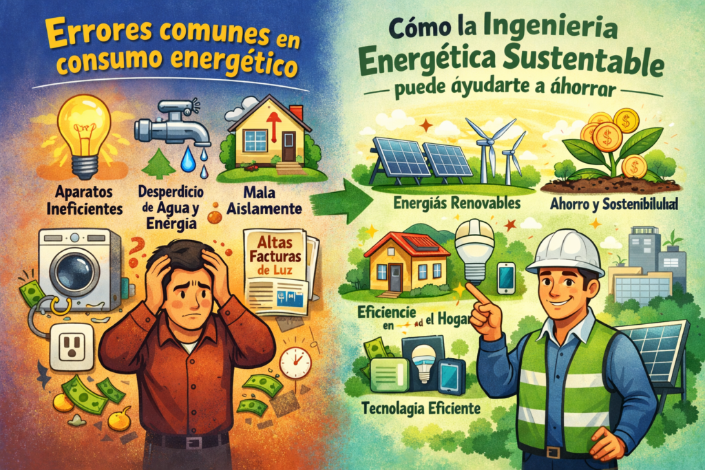 Cómo reducir tu consumo energético con soluciones sustentables